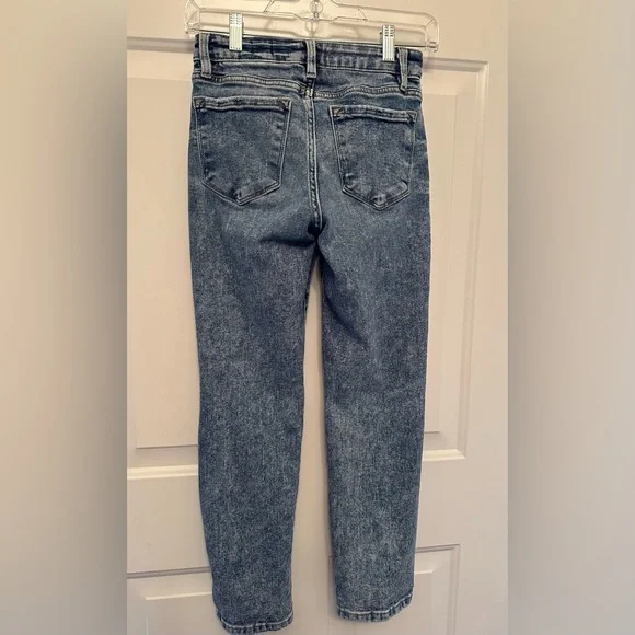 KanCan Signature Girls Mom Fit Jeans | Size 12 | Distressed - Picture 7 of 8